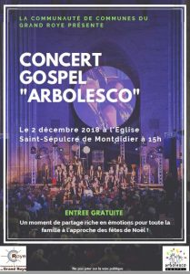 Concert Gospel à VAIRE SOUS CORBIE